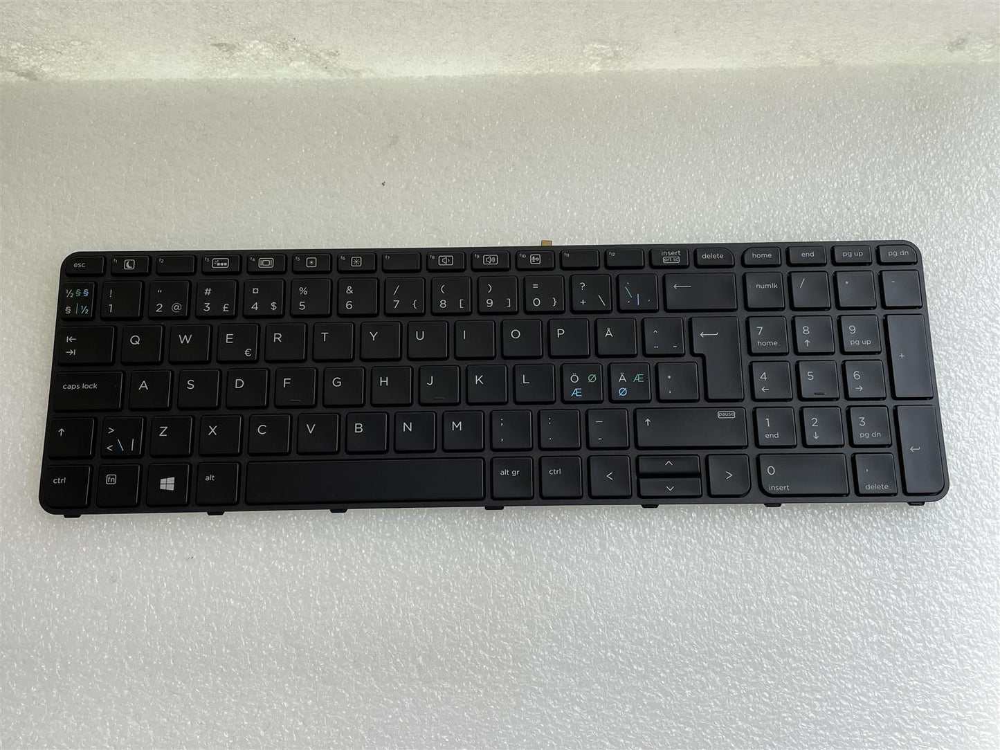 For HP ProBook 450 455 470 G3 G4 827029-DH1  Keyboard Nordic Genuine NEW