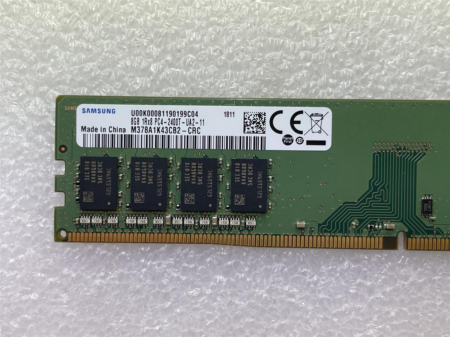 For Hp 840817-001 Samsung M378A1K43CB2-CRC 8GB 2400T Ram Memory Genuine NEW