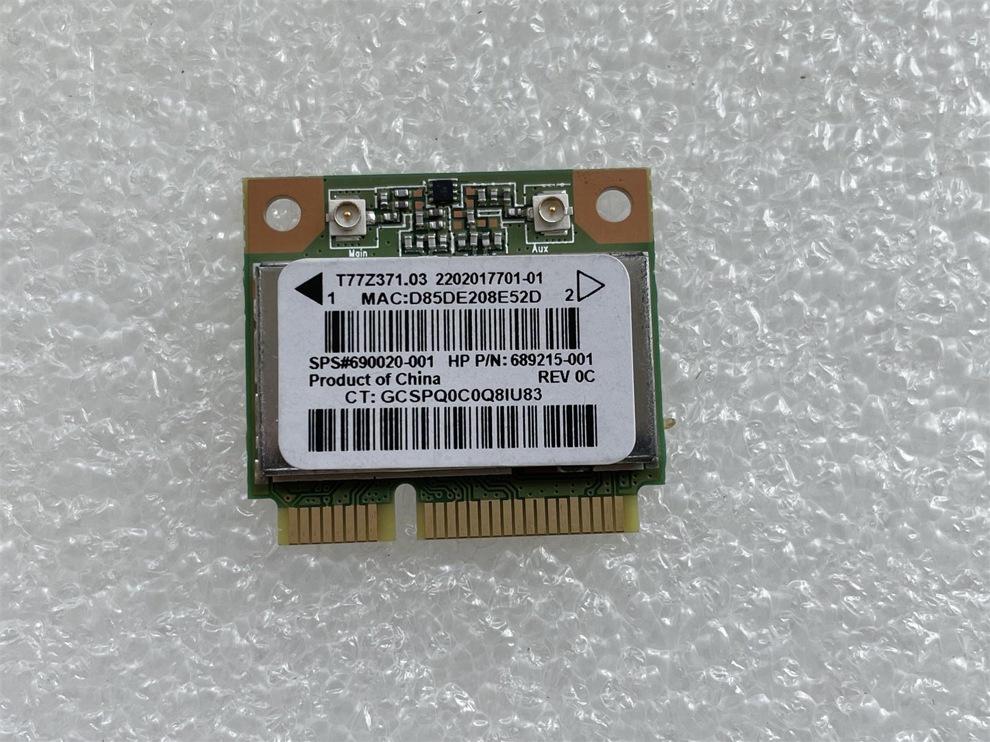 For HP 690020-005 689215-001 Ralink RT3290 Wifi Wi-Fi WLAN Wireless Card NEW