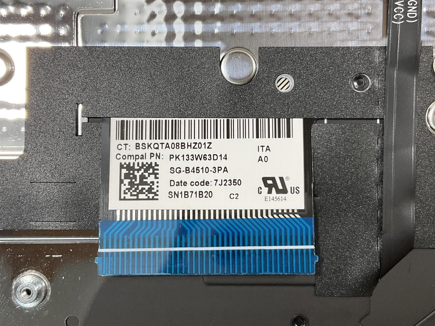 HP ENVY X360 15-FH N49496-061 N47953-061 Italy Italian IT Keyboard Palmrest NEW