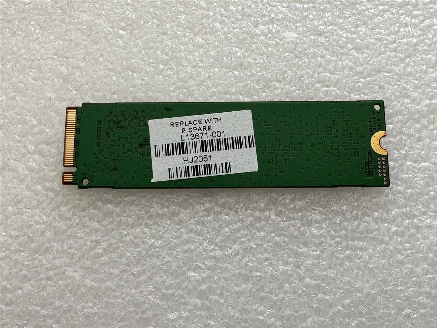 Hp L13671-001 Samsung MZVLB512HBJQ SSD 512GB PM981A NVMe SSD Solid State Drive