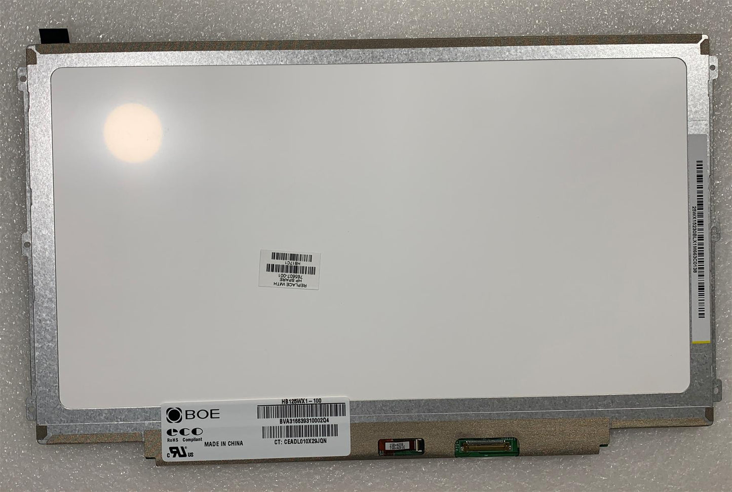 HP EliteBook 725 G2 765607-001 HB125WX1-200 781864 781864-001  HB125WX1-100 HB125WX1-200 12.5 inch HD Display Screen NEW