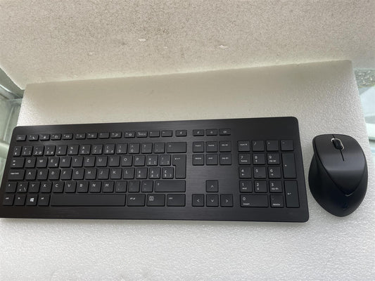 For HP Premium Wireless 932479-111 Keyboard Swiss Keyboard Mouse Original NEW