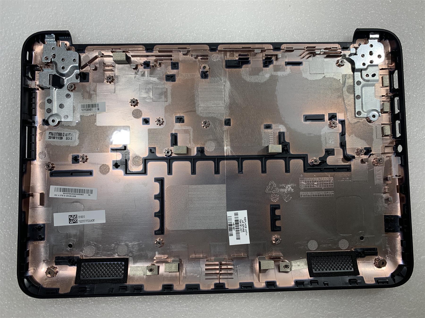 HP Chromebook 11 G3 784191-001 Lower Base Cover Bottom Case Chassis Genuine NEW