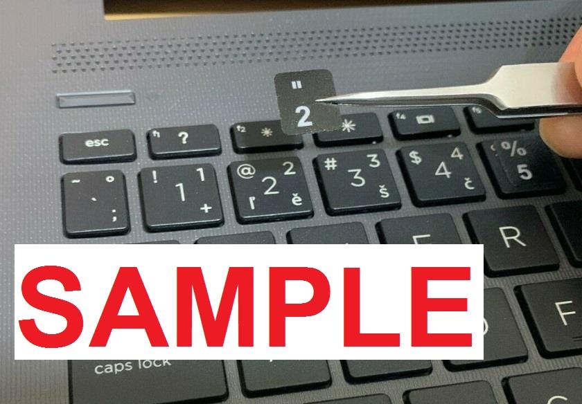 BAK -HP ENVY X360 13-BD M83642-031 M82698-031 Keyboard Palmrest UK English + Stickers
