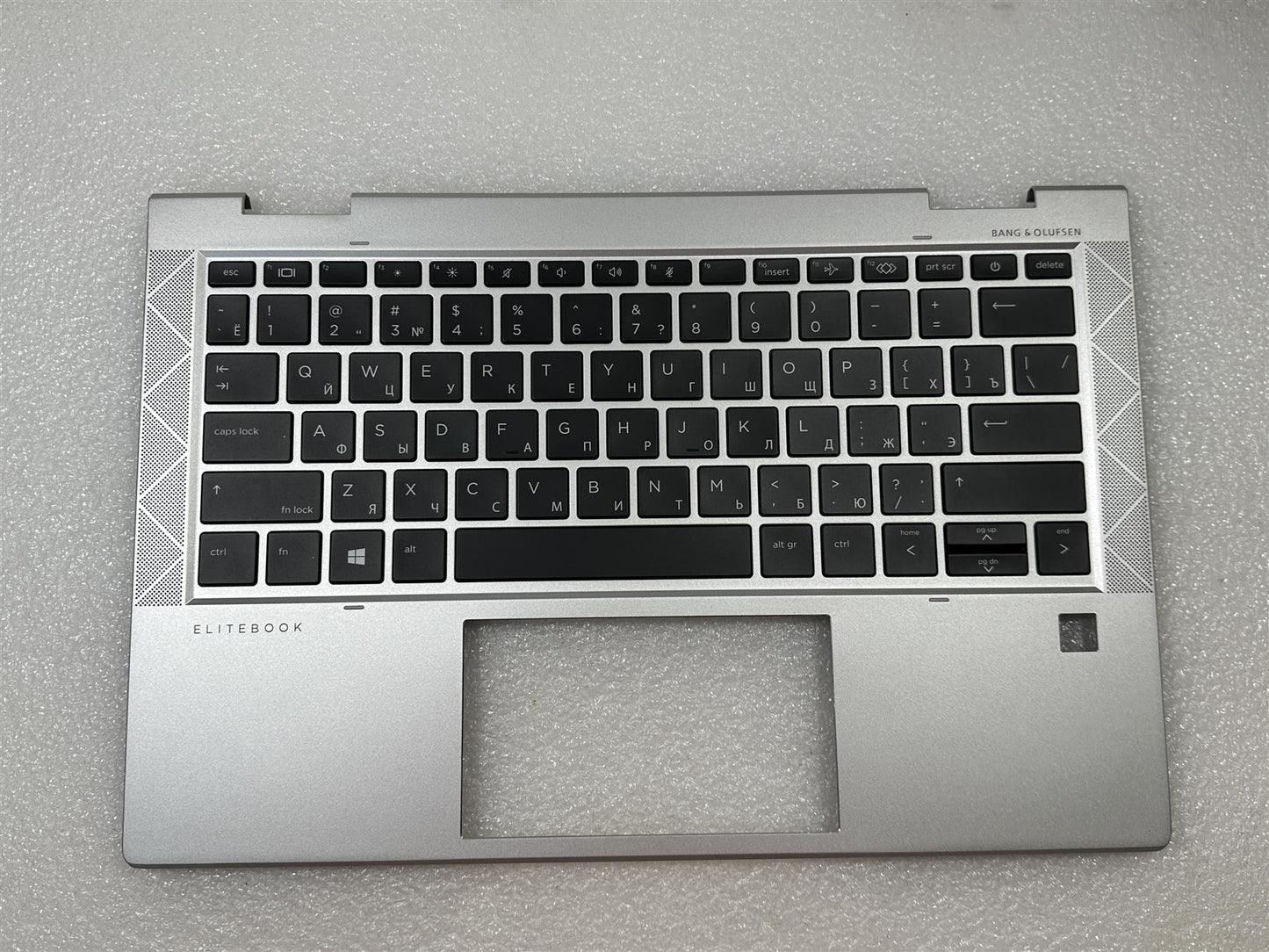 For HP EliteBook x360 830 G7 M03903-251 Russian Russ Palmrest Keyboard Top Cover