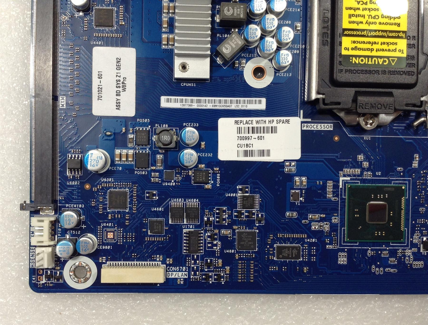 2023 JULY GELDI- - HP Promo Z1 G2 All-in-One 700997-601 C226 chipset PCIe Gen2 x16 Motherboard NEW