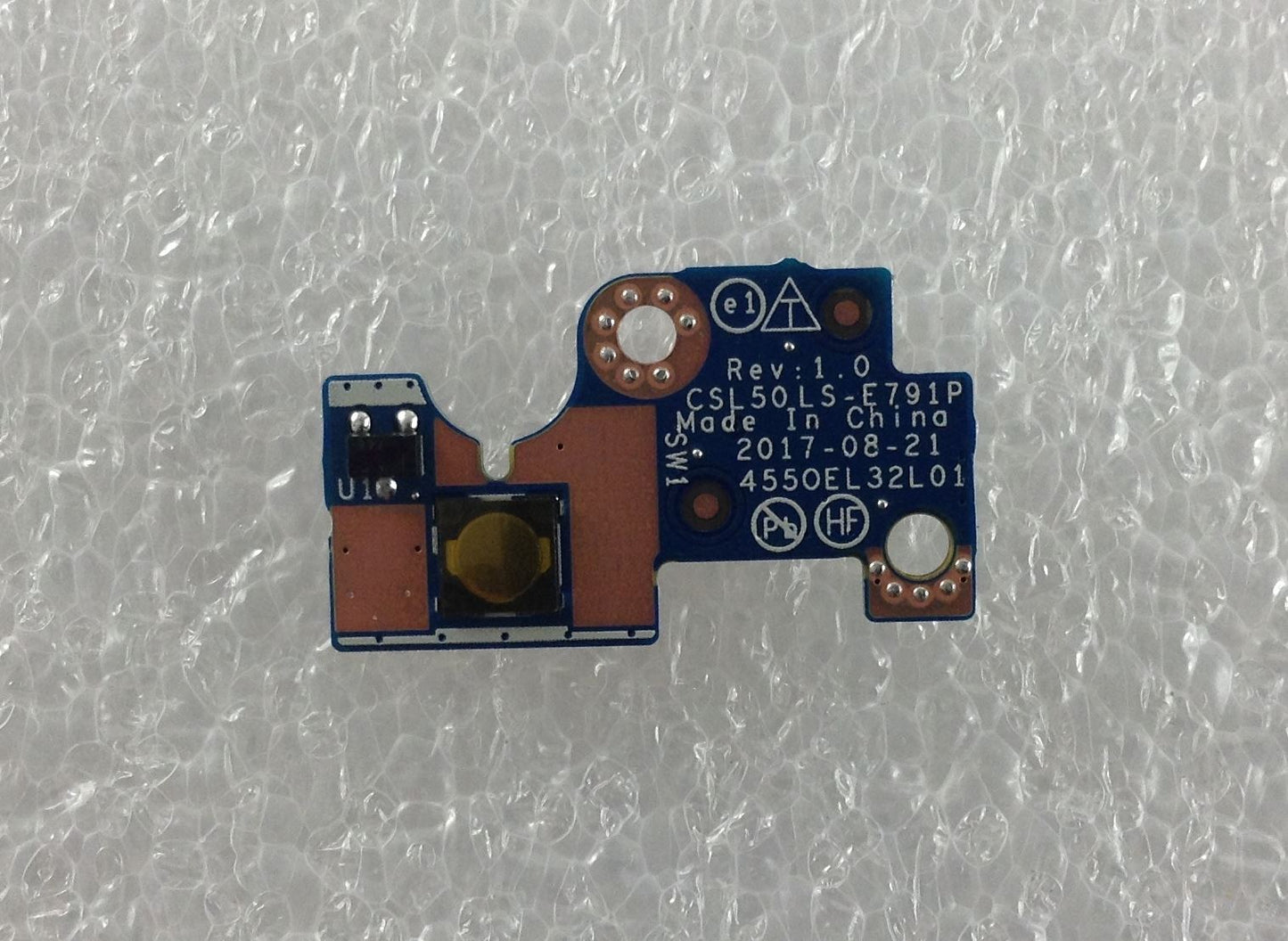HP 255 250 G6 3KX70ES Power button PCB board 924994-001 - 92499 LS-E791P CSL50 455OEL32L01