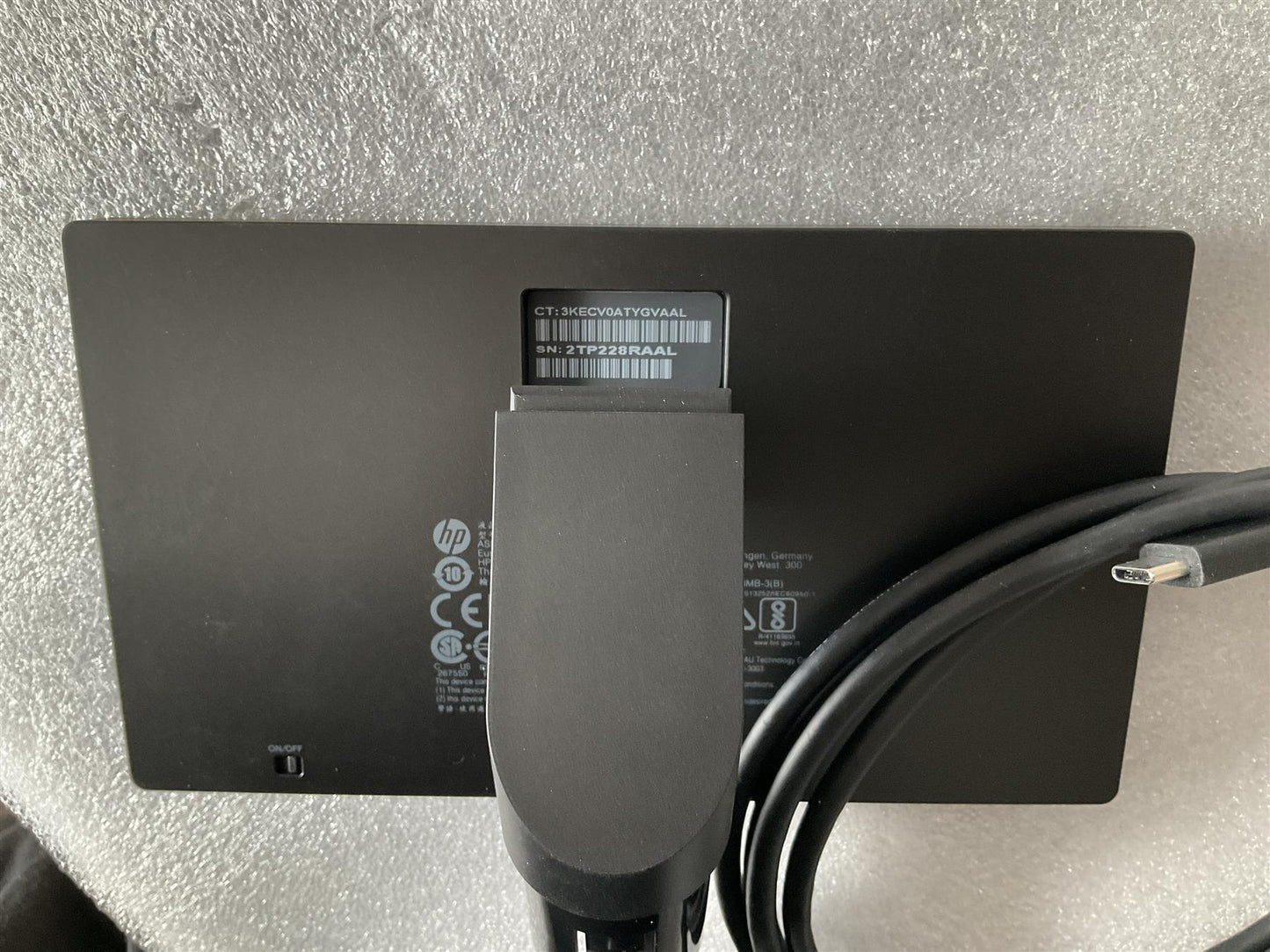 HP Engage One Pro M14364-001 M09390-002 TPC-TR01 6.6" Screen Display Type C