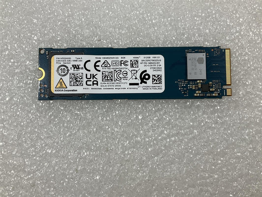 For HP N86403-001 Kioxia KBG60ZNV512G 512GB M.2 SSD NVMe PCIe Solid State Drive