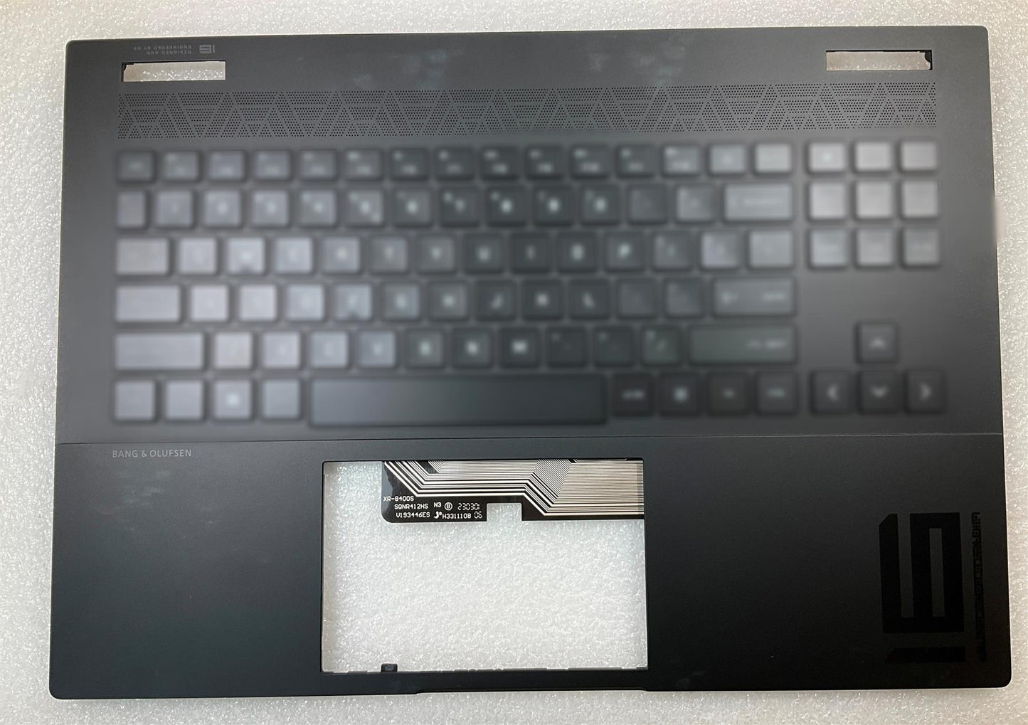HP Omen 16-W 16T-W N50593-031 N45346-031 Keyboard Palmrest UK English + Stickers
