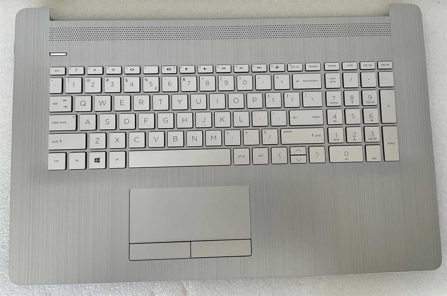 HP LAPTOP 17-BY 17-CA M01205-B31 L92789-B31 US int. English International also named dutch Keyboard Palmrest