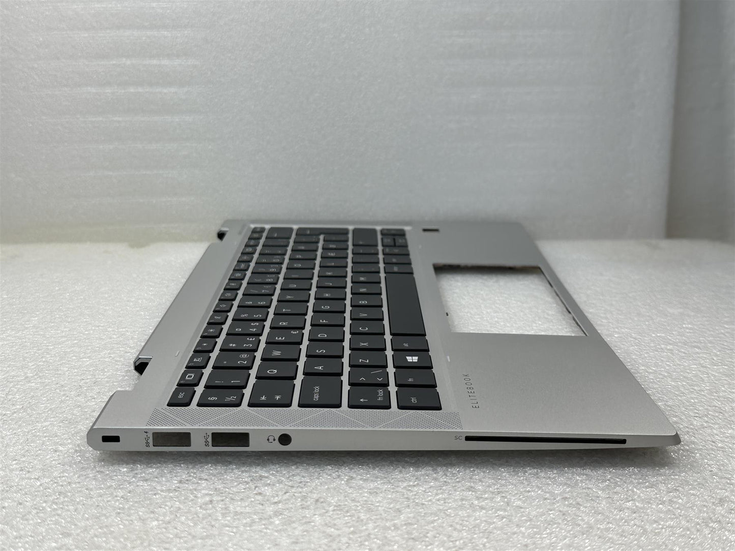 For HP EliteBook x360 830 G8 M46072-081 Danish Danca Palmrest Keyboard Top Cover