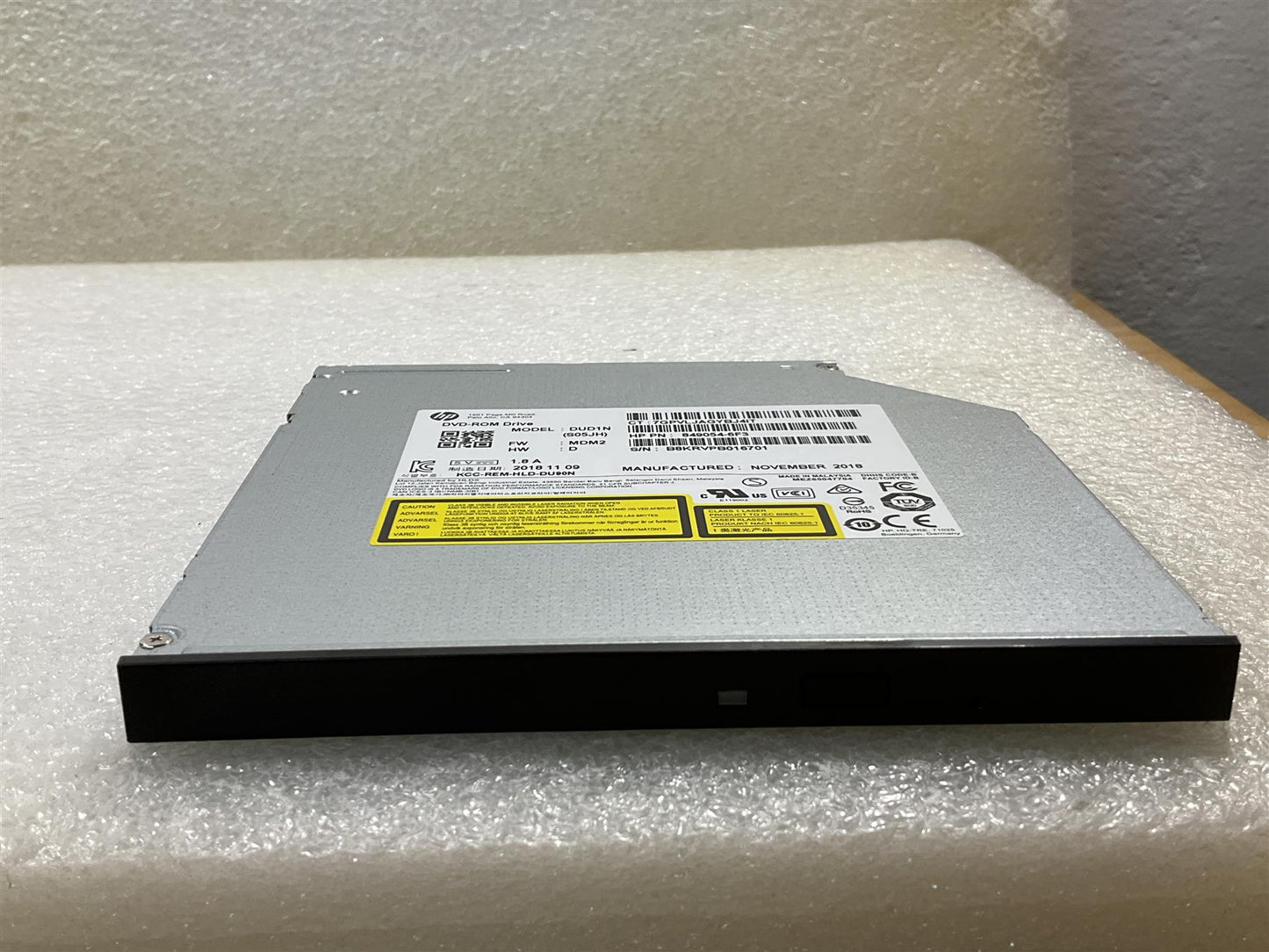 For HP 762432-200 OPTICAL DUD1N DVD-ROM SATA 12.7mm Optical Drive Genuine NEW