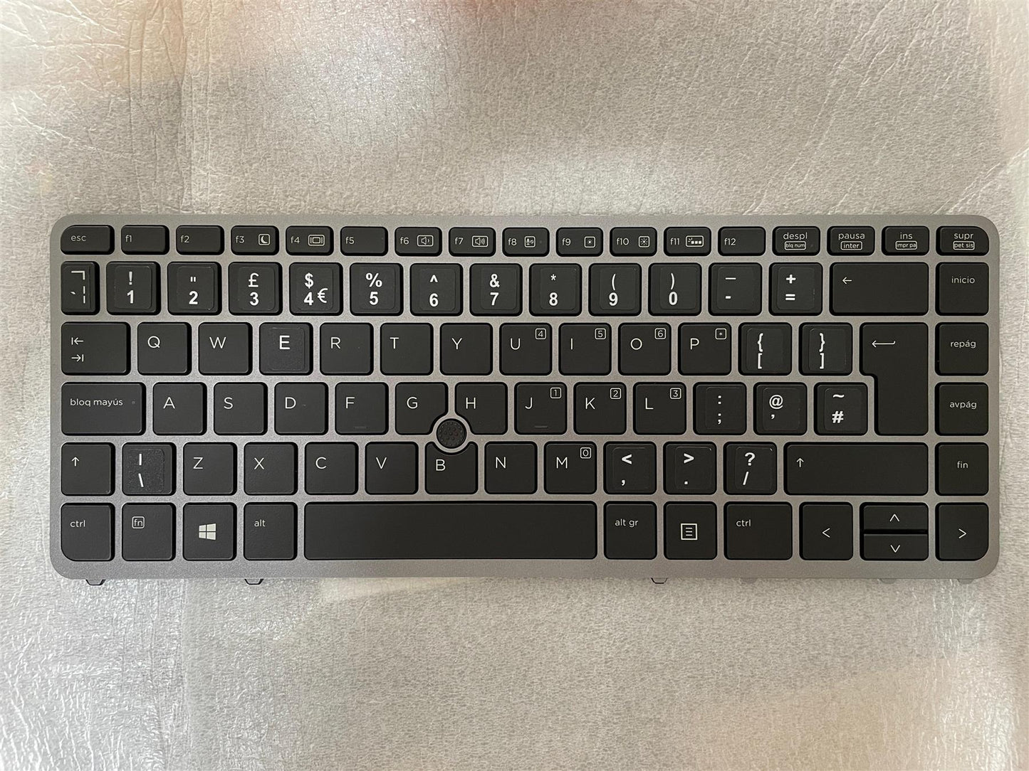 HP EliteBook 740 840 G2 776475-031 English UK Keyboard With STICKER NEW