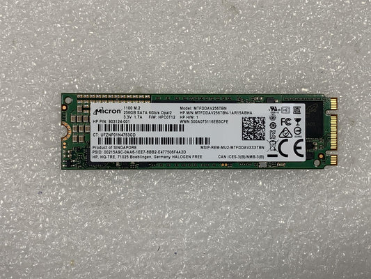 HP 941322-001 Micron MTFDDAV256TBN 256GB Solid State Drive SSD m.2 SATA NEW