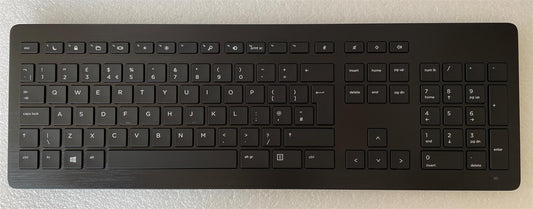 For Hp 917665-031 Z9N41AA#ABU USB Wireless Premium UK English Keyboard NEW