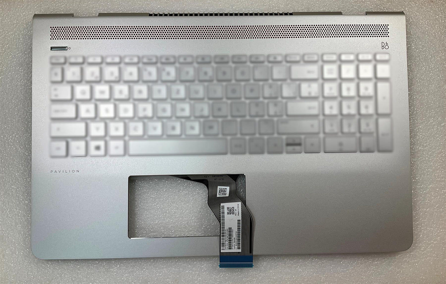 HP Pavilion 15-CC 15-CD 928507-031 Keyboard Palmrest UK English + Stickers