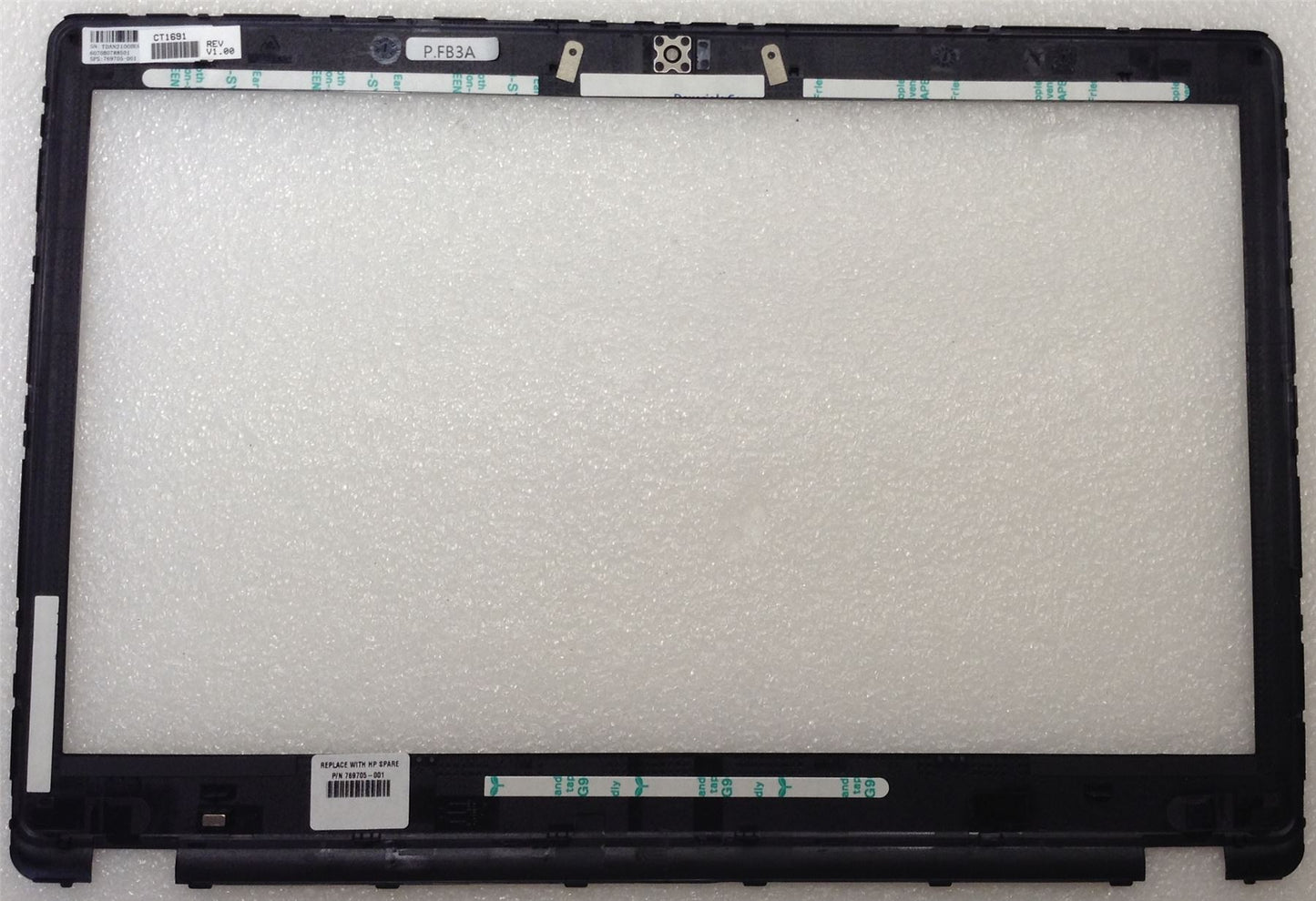 HP EliteBook Folio 9480 9480m 769705-001 774320-001 Display Screen Bezel 769705-001 6070B0788501 NEW