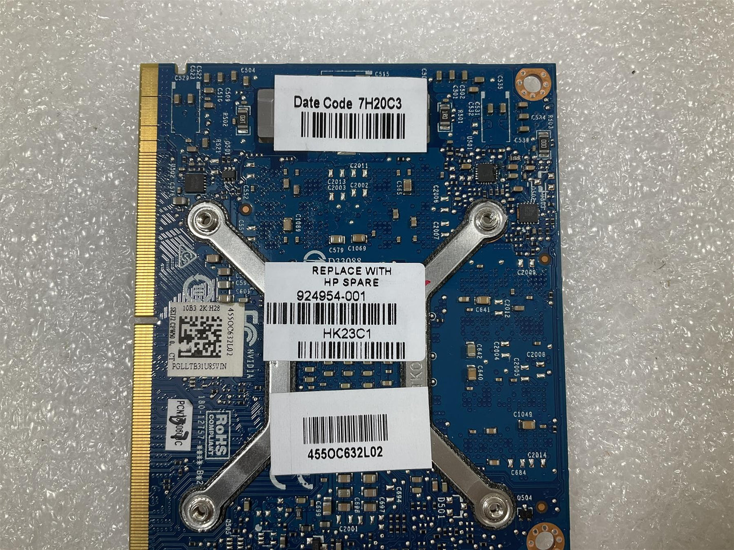 HP ZBook 17 G4 924954-001 NVIDIA Quadro M1200 Graphics Card GPU N17P-Q1-A2 NEW