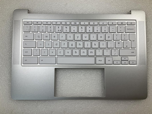 For HP CHROMEBOOK 14A-ND M53350-031 M49652-031 UK English Keyboard Palmrest NEW