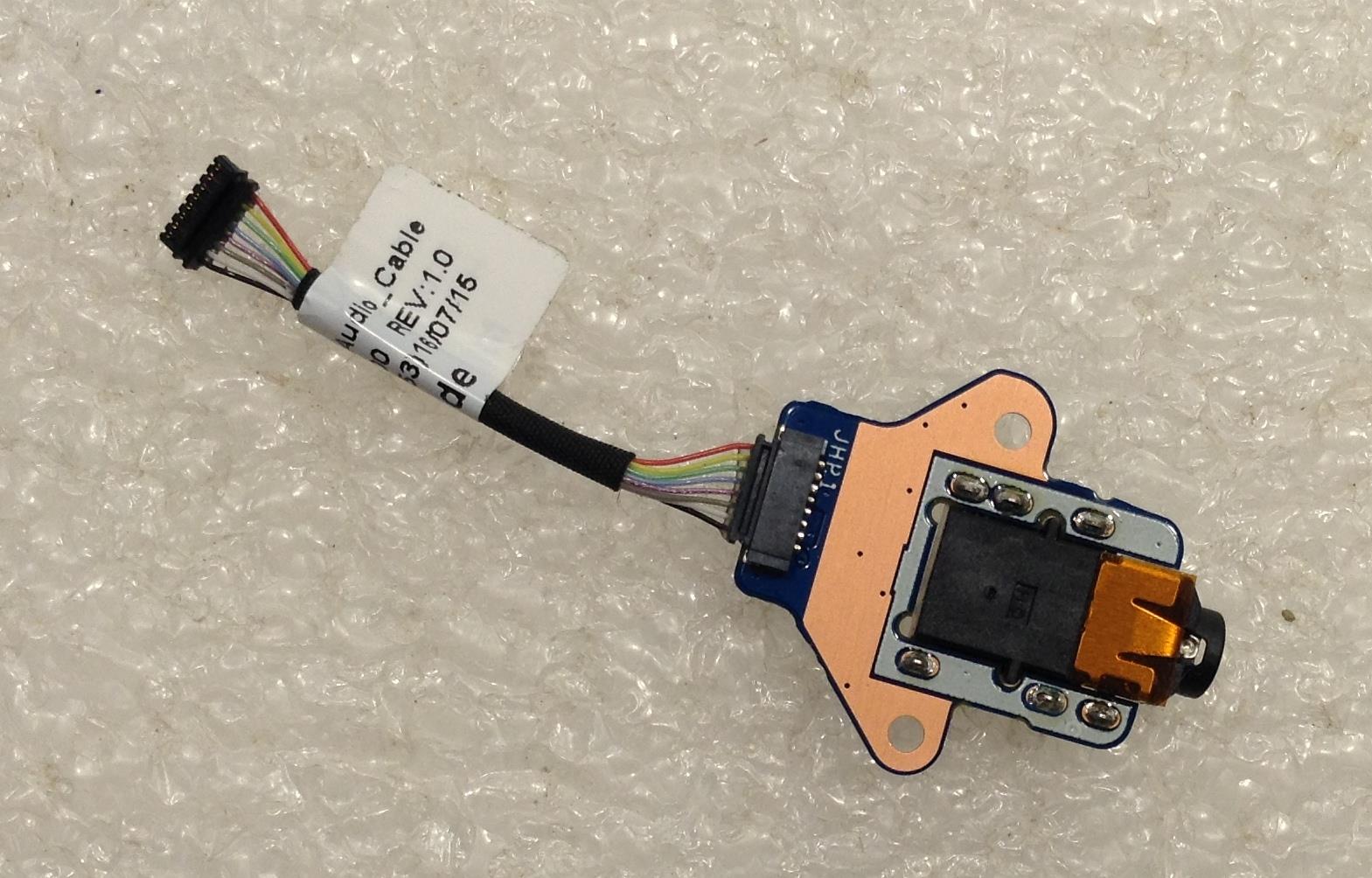 HP ElitePad 1000 G2 Tablet 747627-001 900 Z3795 Audio jack board cable
