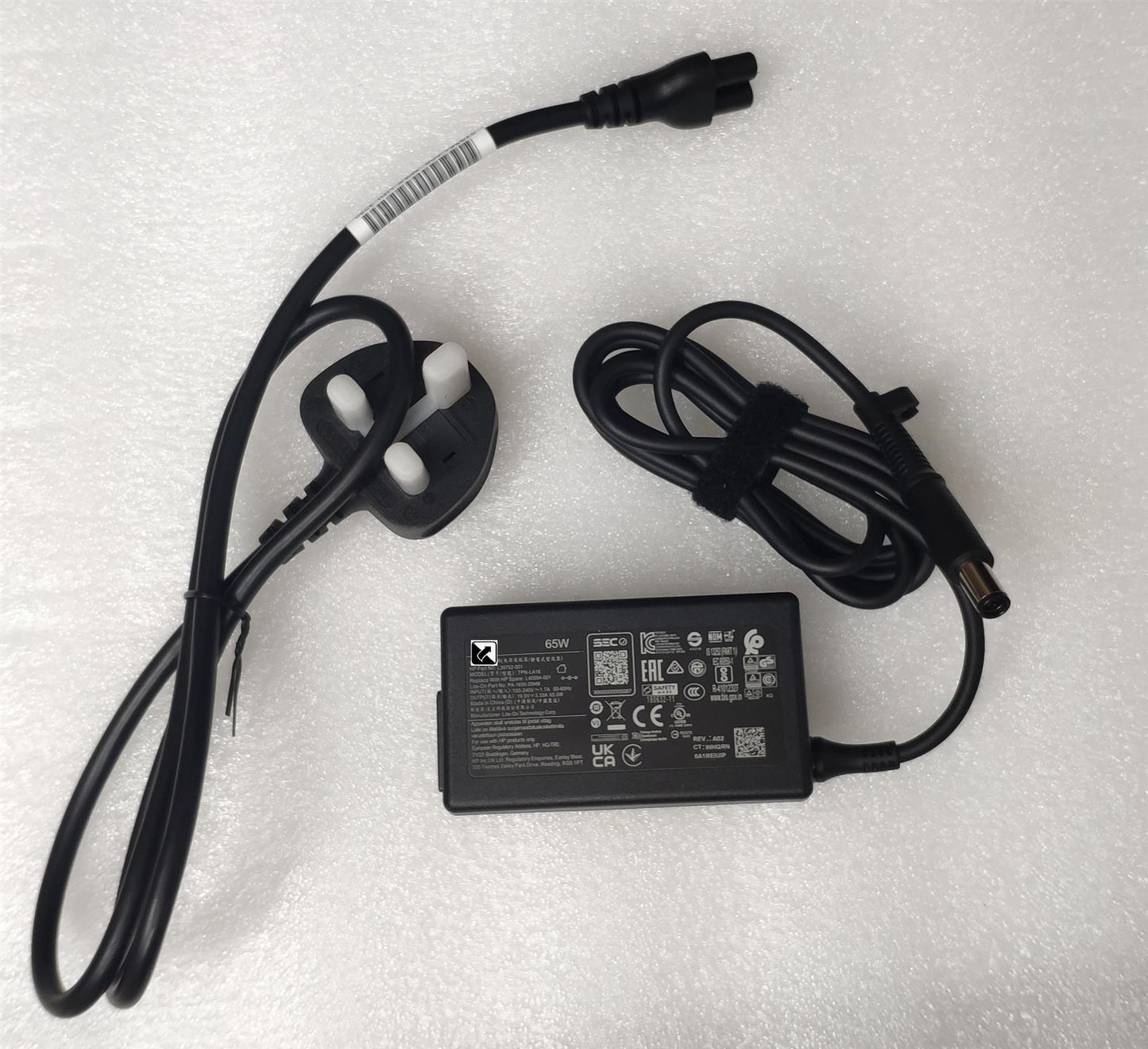 Genuine Original HP 65w PSU Power Adapter PSU Adapter L39752-001 L40094-001 Docking D9Y32AA D9Y32AA#ABU Laptop Monitor Docking Station TPN-LA16  65W  19.5v 3.33A 213351-008 HPI 3320 L39753-001 65W AC Adapter Barrel and pin Type