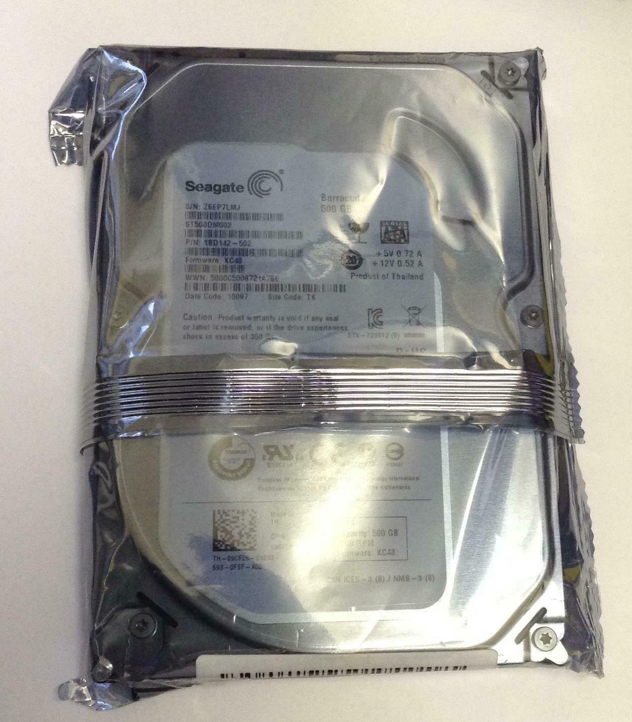 HDD 621421-001 621421-001 3.5 ST500DM002 500GB 500 GB Seagate Barracuda Hard Disk Drive NEW