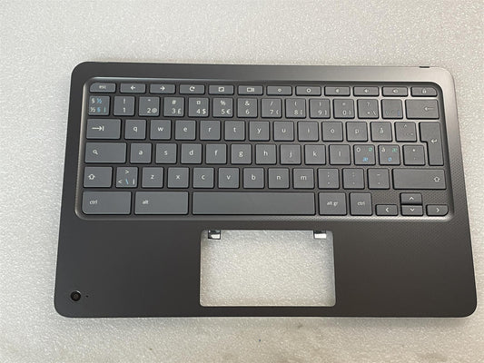 For HP Chromebook x360 11 G1 EE 937247-DH1 Norwegian Norway Palmrest Keyboard