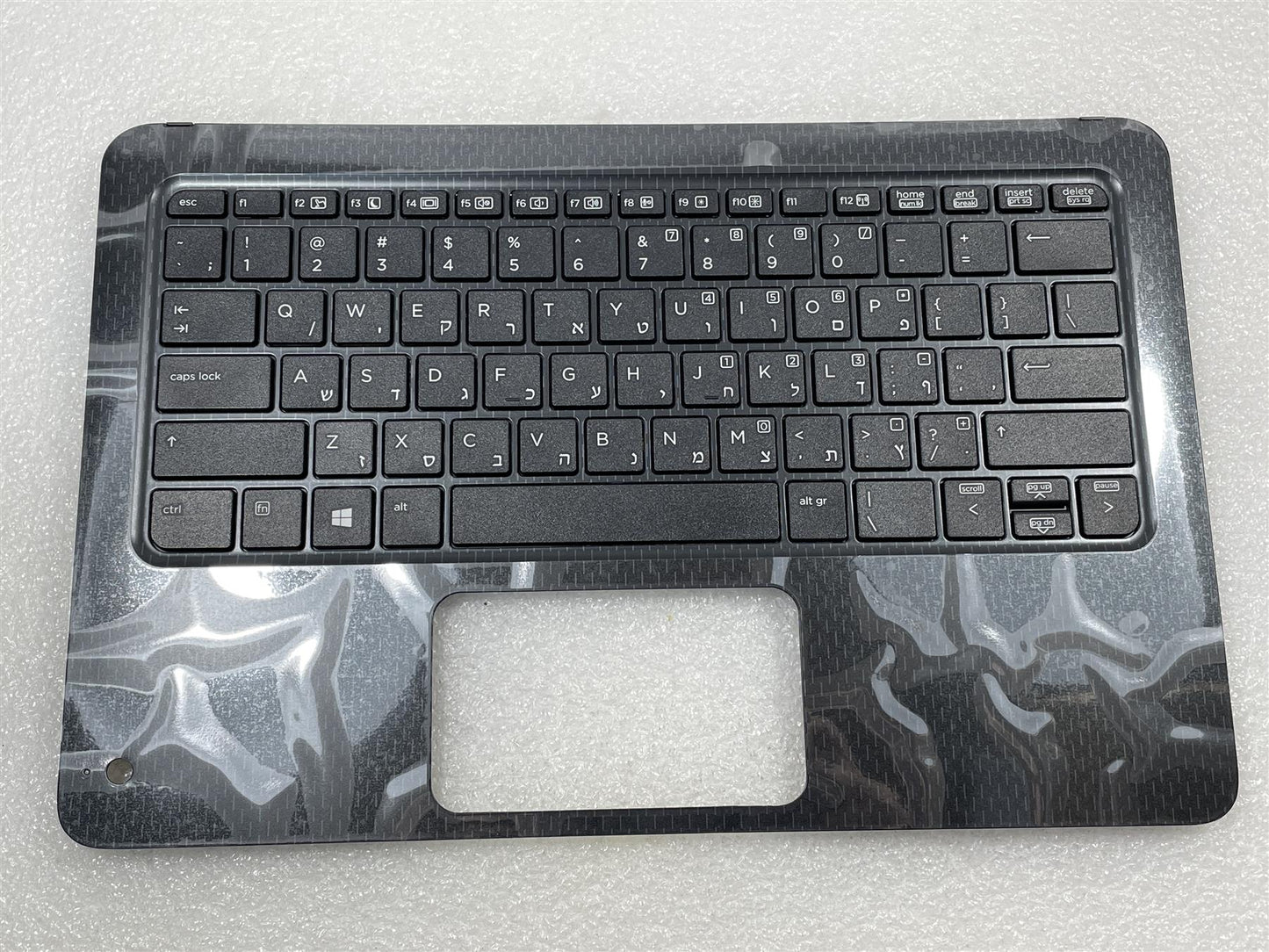 For HP ProBook x360 11 G1 G2 918555-BB2 BB1 Israel Hebrew Palmrest Keyboard NEW