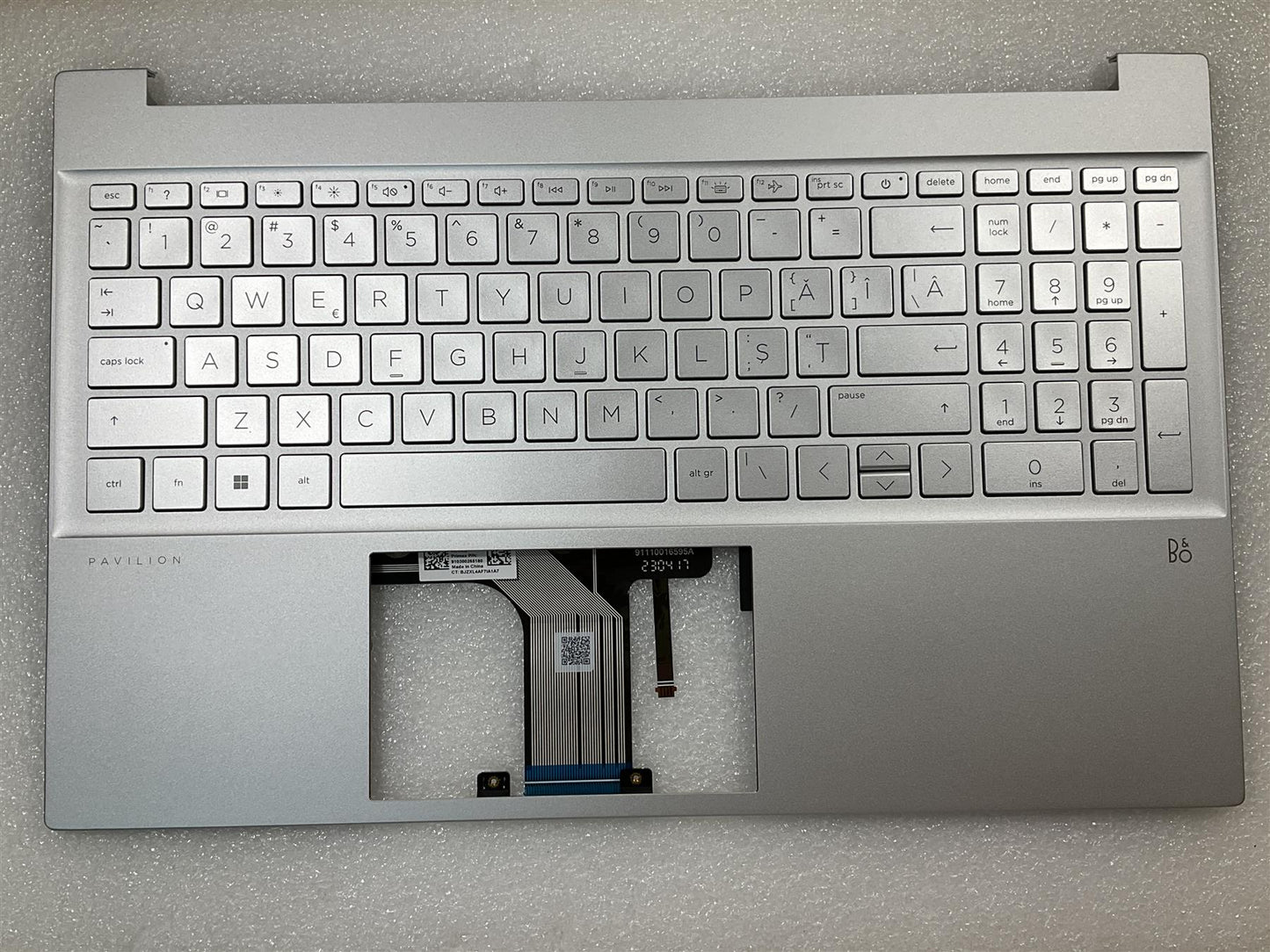 HP Pavilion 15-EG 15-EH N05644-271 N02262-271 Romanian Romen Keyboard Palmrest