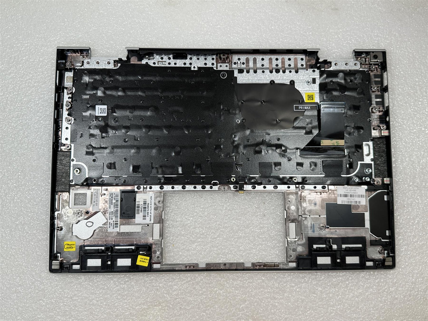 For HP EliteBook x360 830 G8 M46072-BA1 Slovenian Palmrest Keyboard Top Cover We are sending M46073-BA1