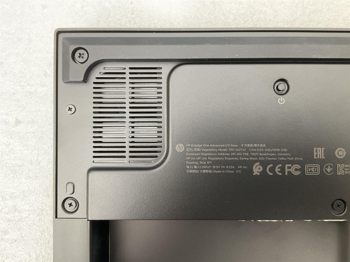 HP Engage One Advenced I O Base TPC-1027 924737-004 5LT84AA USB Type C Ethernet