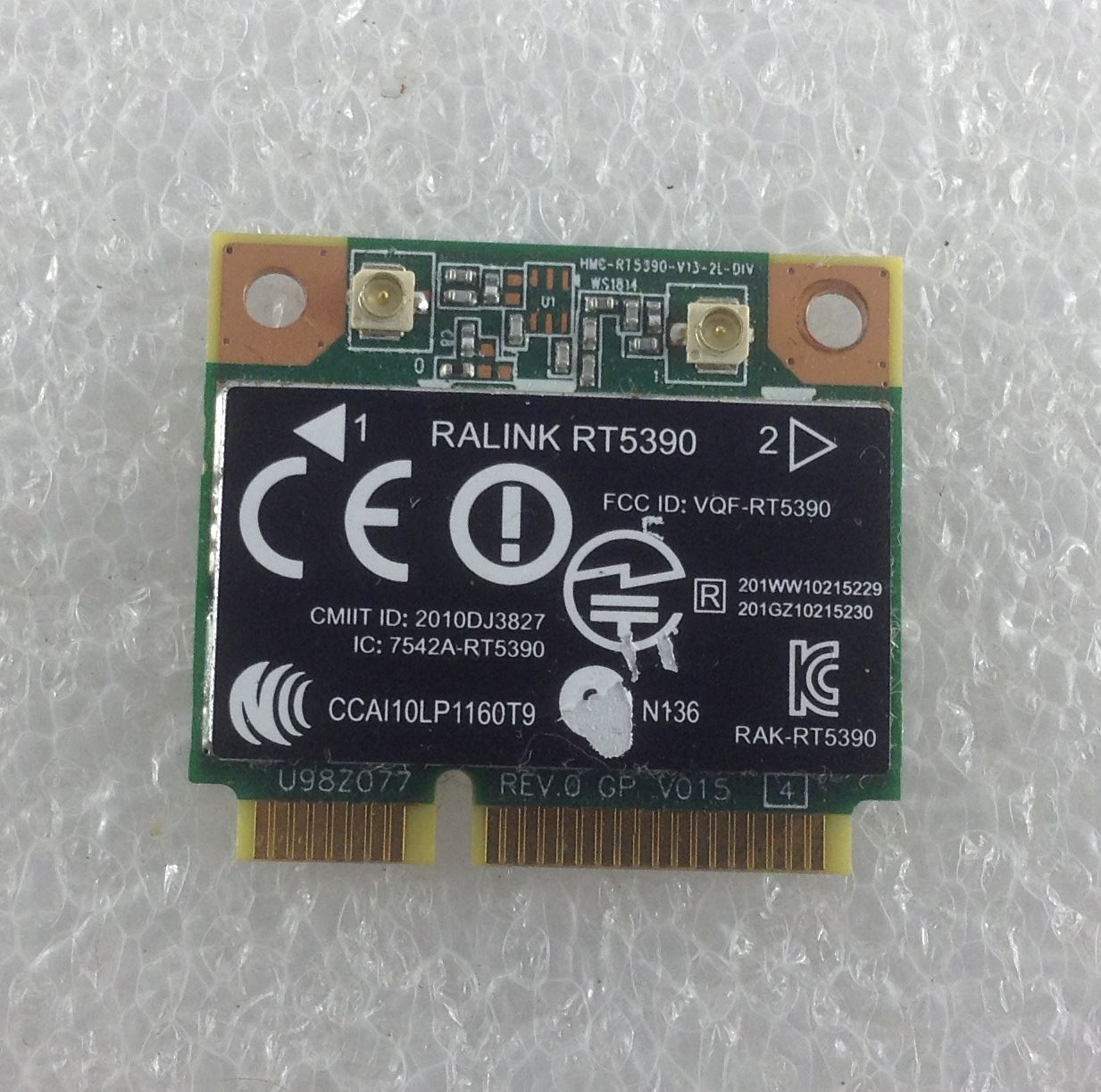 HP Compaq Presario CQ58 331SA Wireless PCI Half Wifi WLAN Card 690980 RT5390 NEW