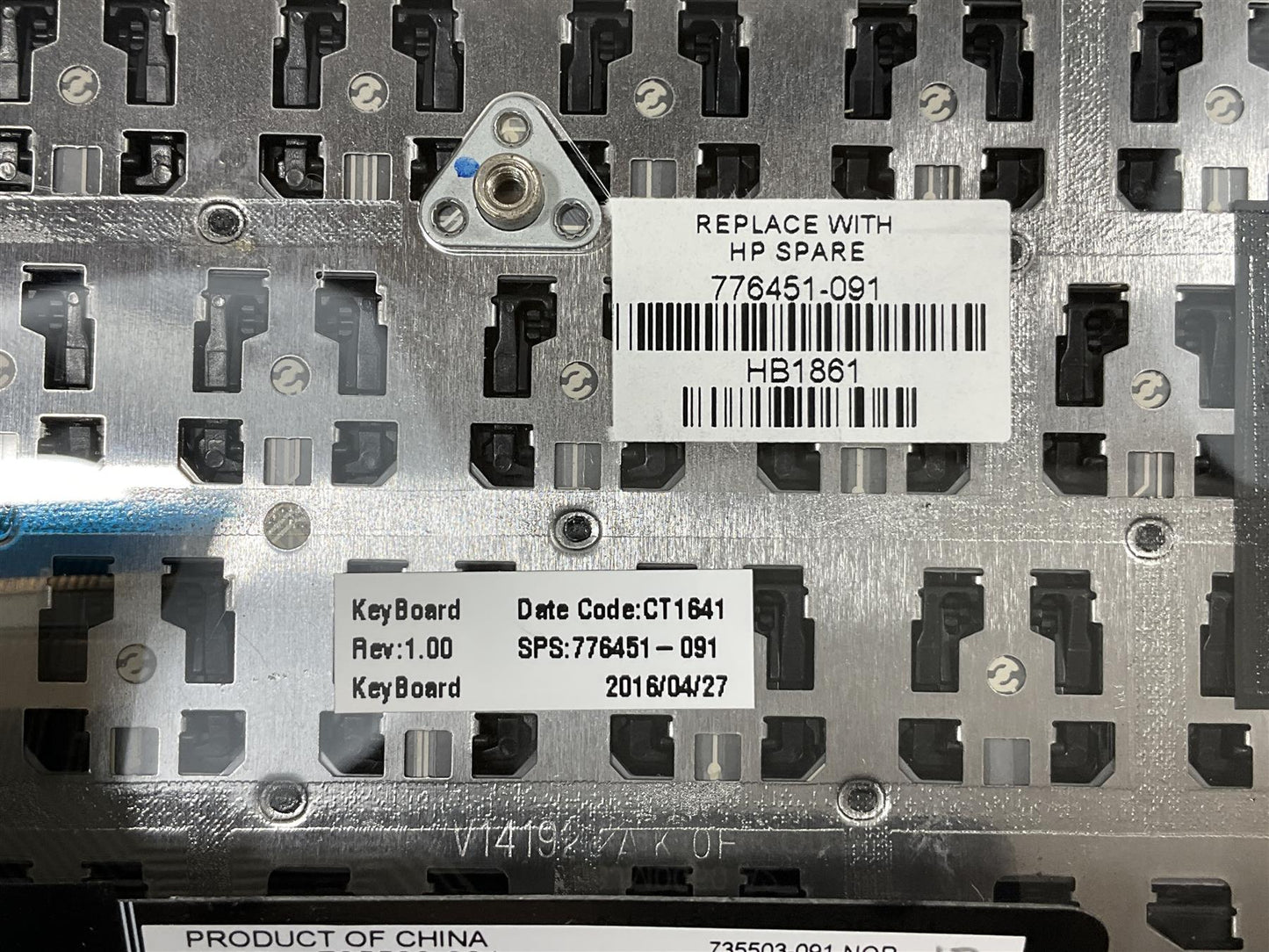 for HP EliteBook 720 725 820 825 G1 G2 776451-091 Norway Norwegian Keyboard NEW
