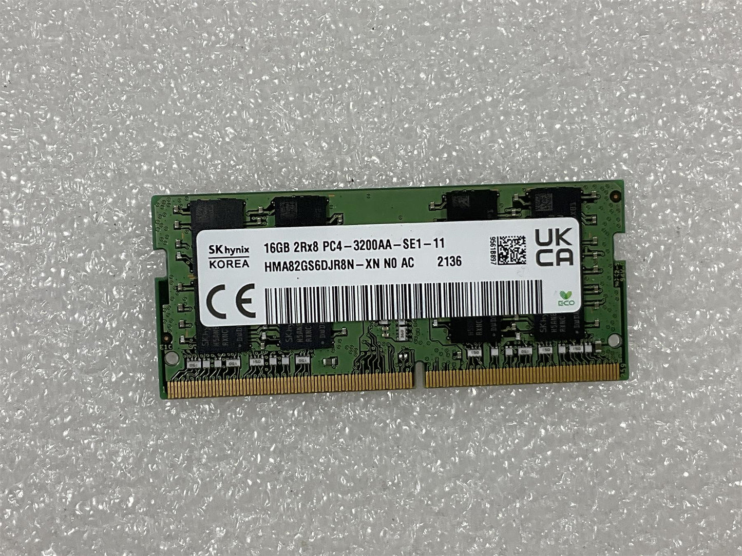For HP L47726-001 SK Hynix 16GB 3200AA DDR4 PC4 HMA82GS6DJR8N-XN Ram Memory NEW