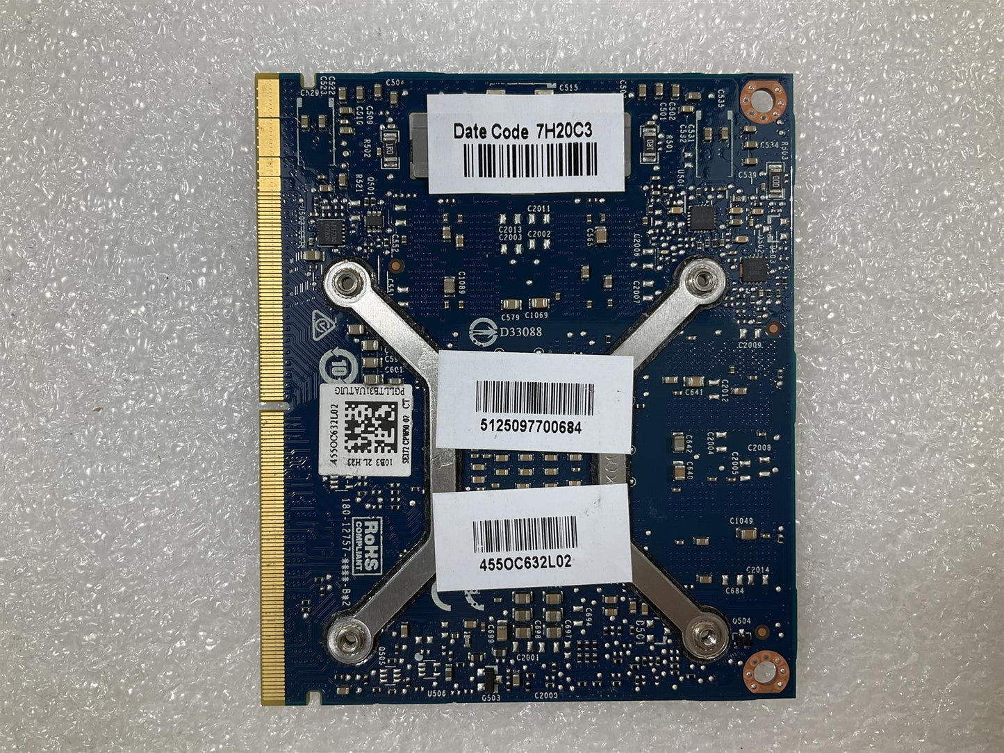 HP ZBook 15 G3 L12488-001 NVIDIA Quadro M1200 Graphics Card GPU N17P-Q1 NEW
