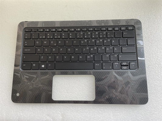 For HP ProBook x360 11 G1 G2 918555-B71  Keyboard Palmrest sweden Finland