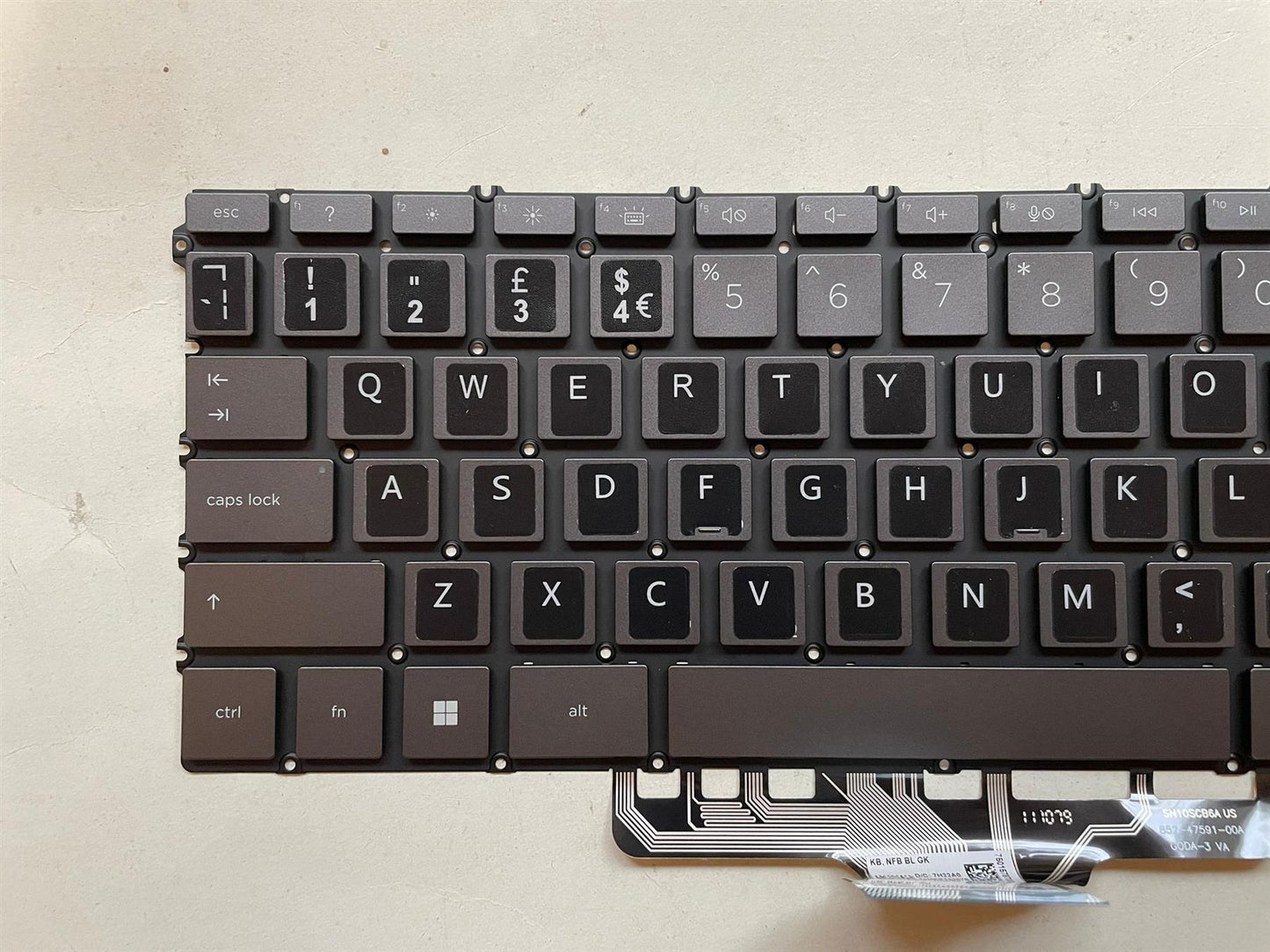 For HP SPECTRE X360 16 16-F 16T-F M85604-031 UK English Sticker Keyboard