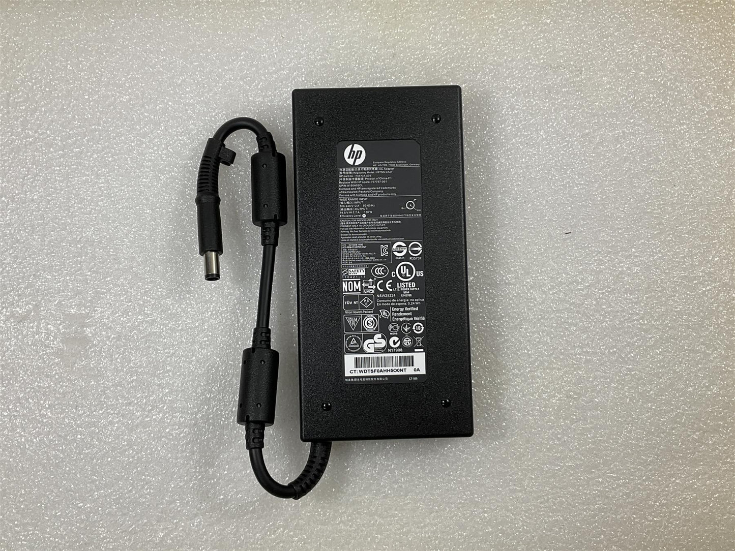 For HP 737737-001 737757-001 HSTNN-CA27 PSU Power Supply 150W 19.5V 7.7A Charger