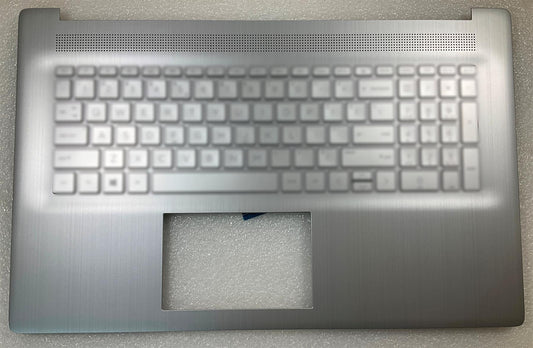 for HP 17-CN 17-CP Laptop M53080 M50456-031 Keyboard Palmrest UK English Sticker
