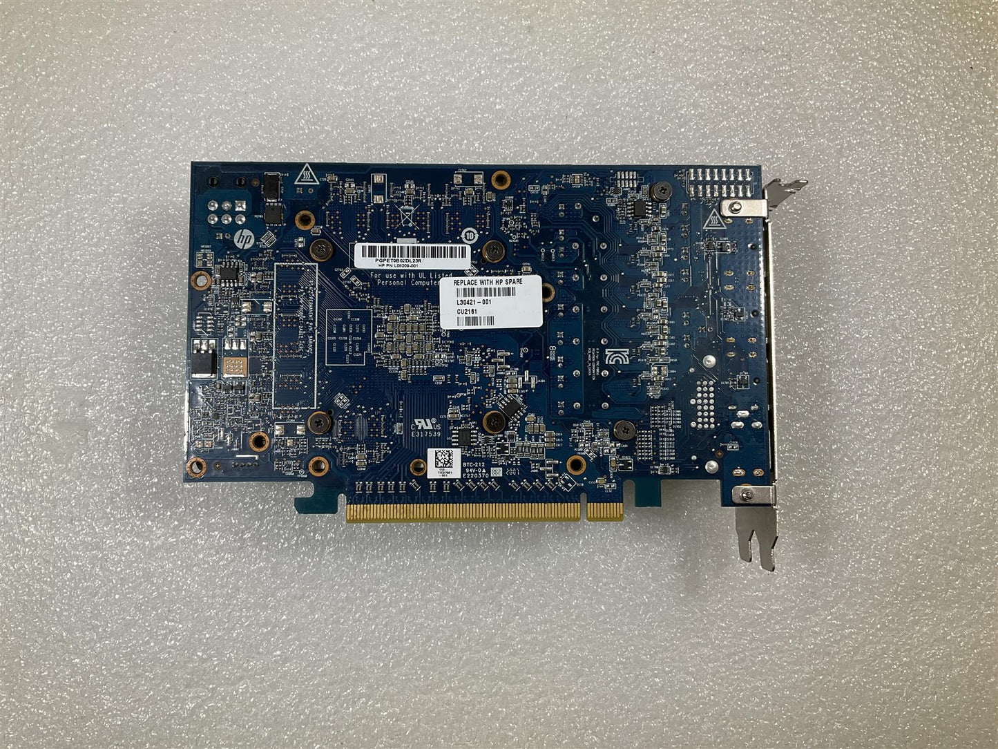 for HP L30421-001 L08209-001 AMD Radeon RX 580 4GB PCIe GPU Graphics Card NEW