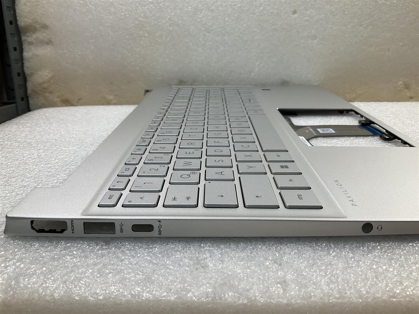 HP 15-EH 15-EG M78920-041 M76638-041 Germany German GR Keyboard Palmrest NEW