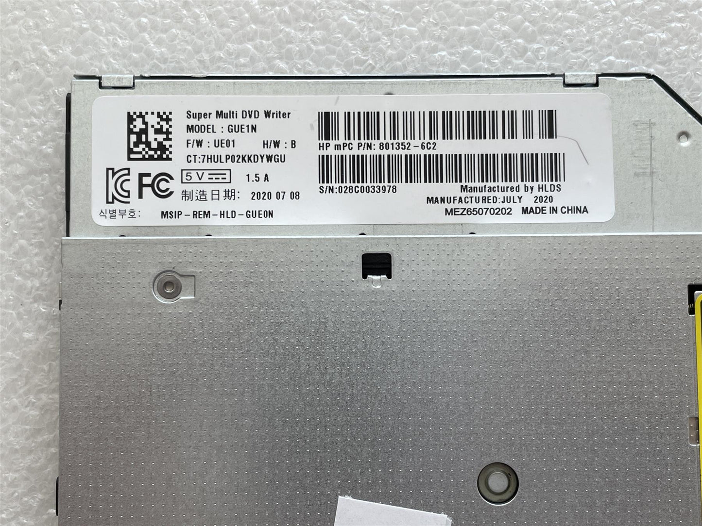 For Hp 920420-004 255 G6 250 G6 DVD Drive SATA Writer RW SU-208 GUB0N GUE1N NEW