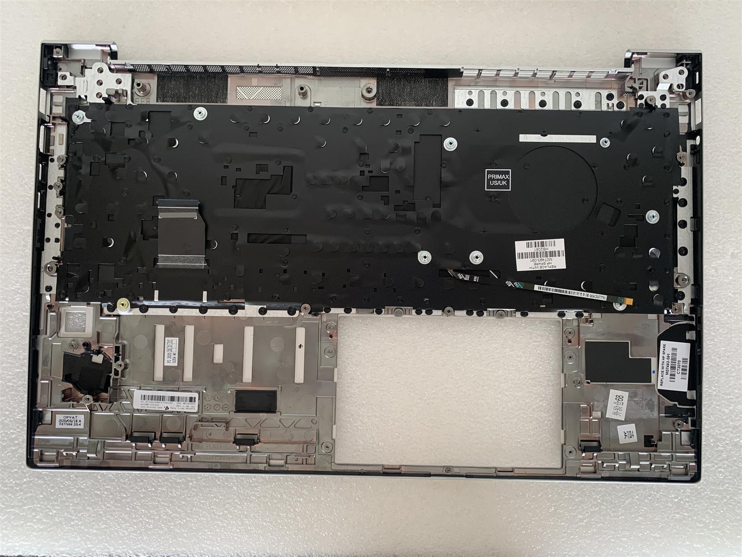 HP EliteBook 850 G7 M07493-091 M21677-091 Norwegian Keyboard Norway Norse Palmrest NEW