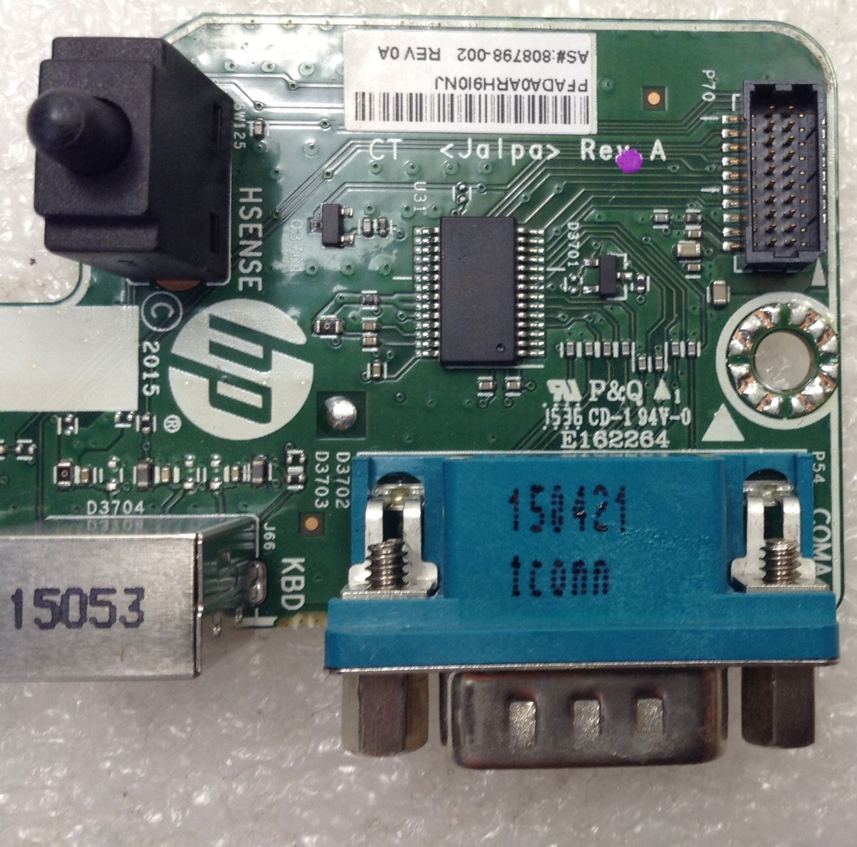 HP ProOne 600 G2 825647-002 808798-002 Ps/2 keyboard mouse port Serial Port