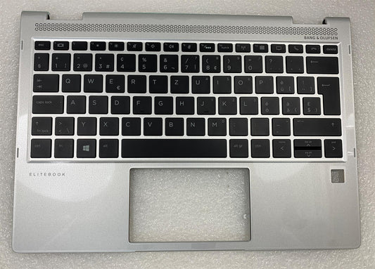 A111 - HP EliteBook x360 1020 G2 937419-BG2 L02471-BG2 Palmrest Swiss Keyboard Switzerland NEW
