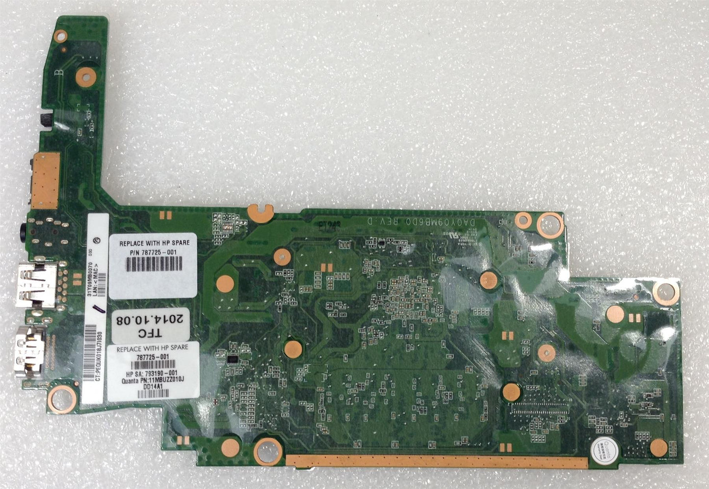 HP Chromebook 14 G3 787725-001 Motherboard nvidia 2.10Ghz 2GB RAM 32GB eMMC NEW