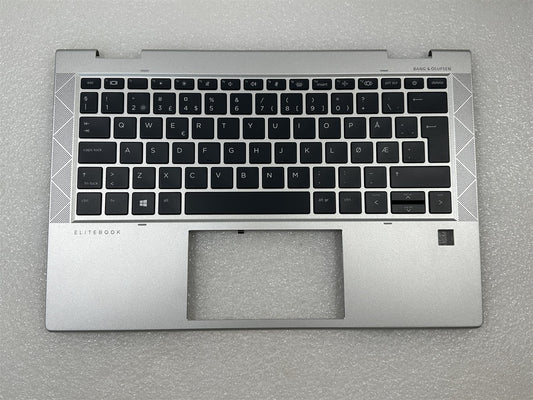 For HP EliteBook x360 830 G7 M03901-091 Norwegian Palmrest Keyboard Top Cover