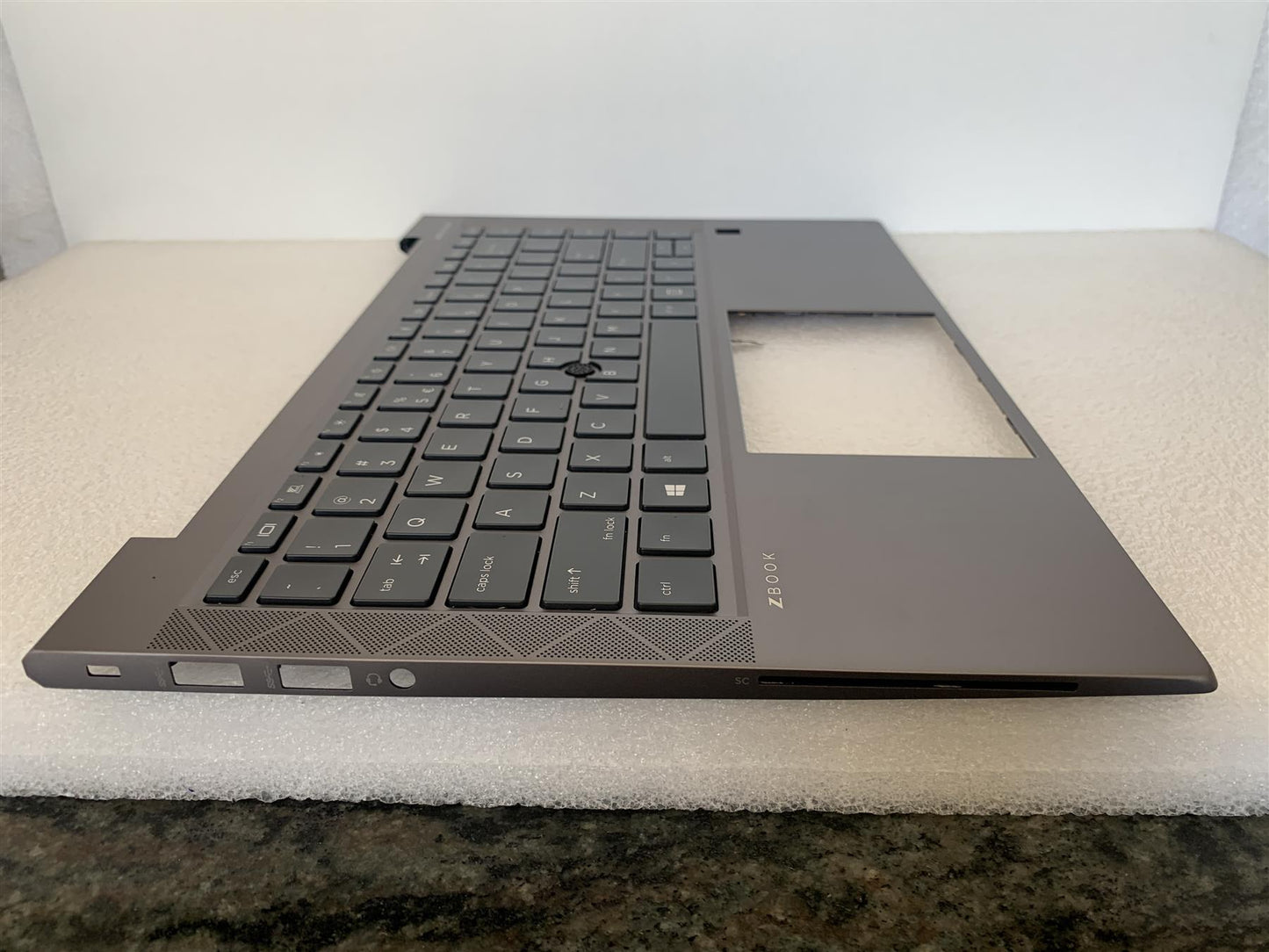 HP ZBook Firefly 14 G7 M14636-B31 US int. English International also named dutch Keyboard Layout Palmrest DSC